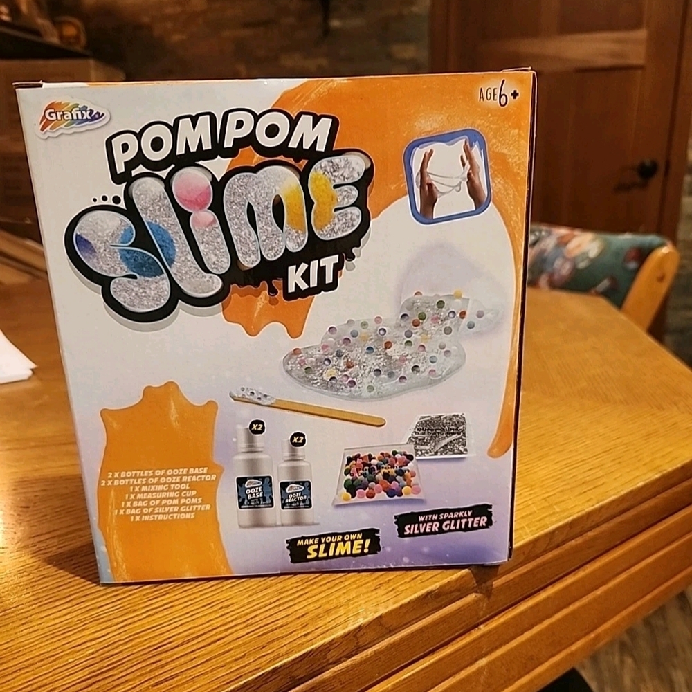 Grafix Slime Kit with Glitter